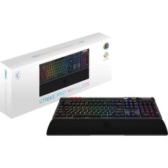 Clavier gamer sans fil - Switches Kailh Midnight Pro Silent - MSI STRI