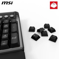 Clavier gamer sans fil - Switches Kailh Midnight Pro Silent - MSI STRI