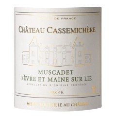 Château Cassemichere Loup Galant 2025 Muscadet Sevre et Maine sur lie - Vin blanc de la Loire