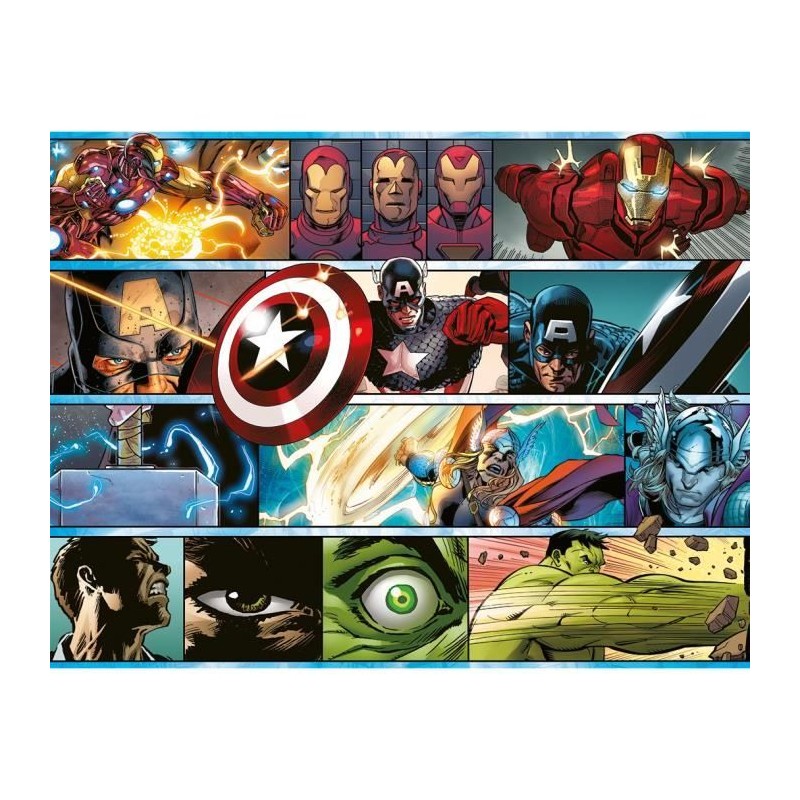 Puzzle 2000 pieces : La force des Avengers - Marvel