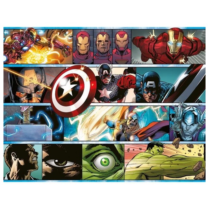 Puzzle 2000 pieces : La force des Avengers - Marvel