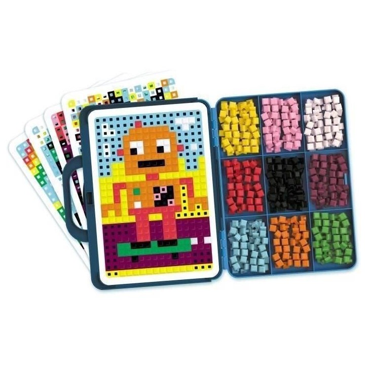 CLIC EDUC PIXELS - Jeu de création - NATHAN - Reconnaissance des couleurs et imagination !