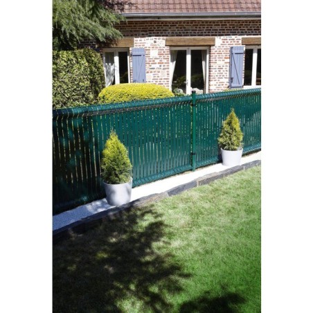 Rouleau de lame occultante - NATURE - 48 mm x 50 m - Vert - Avec 100 clips