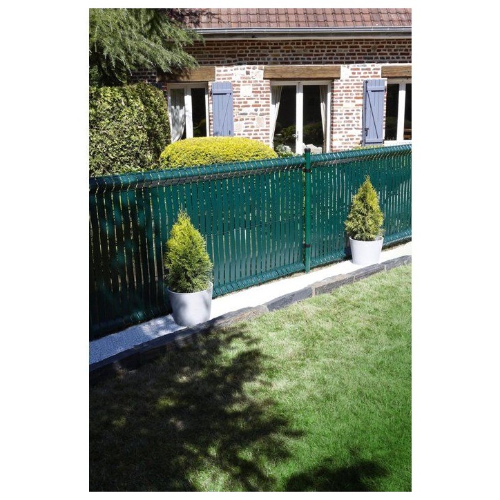 Rouleau de lame occultante - NATURE - 48 mm x 50 m - Vert - Avec 100 clips Rouleau de lame occultante - NATURE - 48 mm x 50 m - Vert - Avec 100 clips