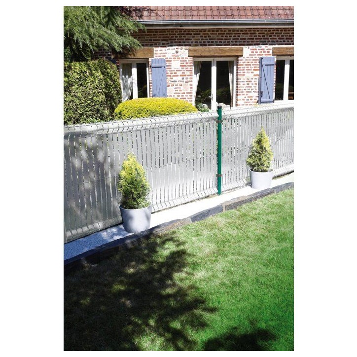 Rouleau occultant pvc - NATURE - 50 m x 48 mm - 100 clips inclus - Aspect bois Rouleau occultant pvc - NATURE - 50 m x 48 mm - 100 clips inclus - Aspect bois