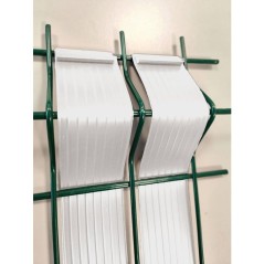 Rouleau occultant pvc - NATURE - 50 m x 48 mm - 100 clips inclus - Asp
