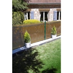 Rouleau occultant pvc - NATURE - 50 m x 48 mm - 100 clips inclus - Asp
