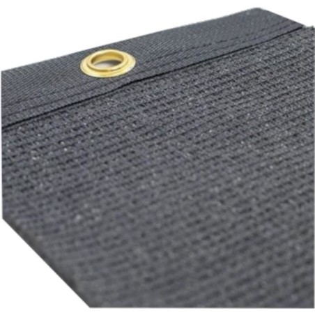 Brise-vue - NATURE - 1 x 3 m - Occultant 5/5 - HDPE 350 g/m² - Anthracite