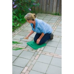 Coussin protege-genoux - NATURE - 40 x 38 x 3 cm - Vert