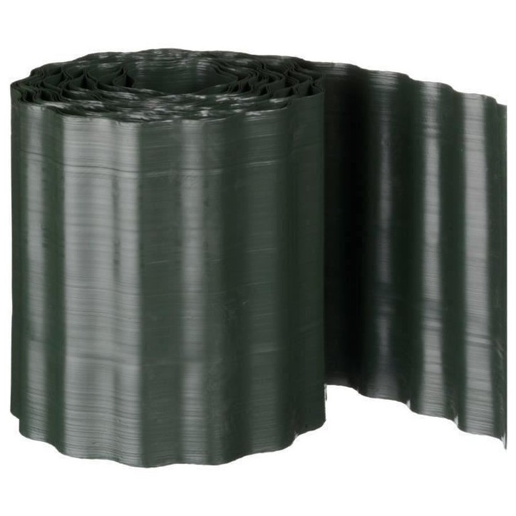 Bordure a gazon polyéthylene vert H25 cm x 9 m - NATURE Bordure a gazon polyéthylene vert H25 cm x 9 m - NATURE