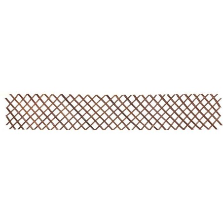 Nature Treillis de jardin 30x180 cm saule naturel marron 446397