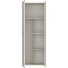Armoire de rangement - 2 portes- Beige sable - L68,7 x P36,5 x H181,1