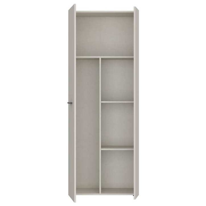 Armoire de rangement - 2 portes- Beige sable - L68,7 x P36,5 x H181,1 cm Armoire de rangement - 2 portes- Beige sable - L68,7 x P36,5 x H181,1 cm