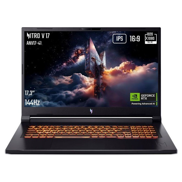 PC Portable Gamer ACER Nitro V 17 : Win 11 - 17.3 FHD IPS 144Hz - RTX 5070 - AMD Ryzen 7 260 - RAM 32Go - 1To SSD PC Portable Gamer ACER Nitro V 17 : Win 11 - 17.3 FHD IPS 144Hz - RTX 5070 - AMD Ryzen 7 260 - RAM 32Go - 1To SSD