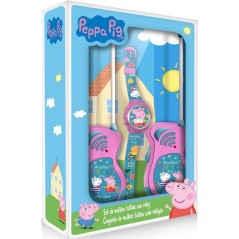 Coffret talkie-walkie + montre - KIDS LICENSING - Peppa Pig - Des 3 an