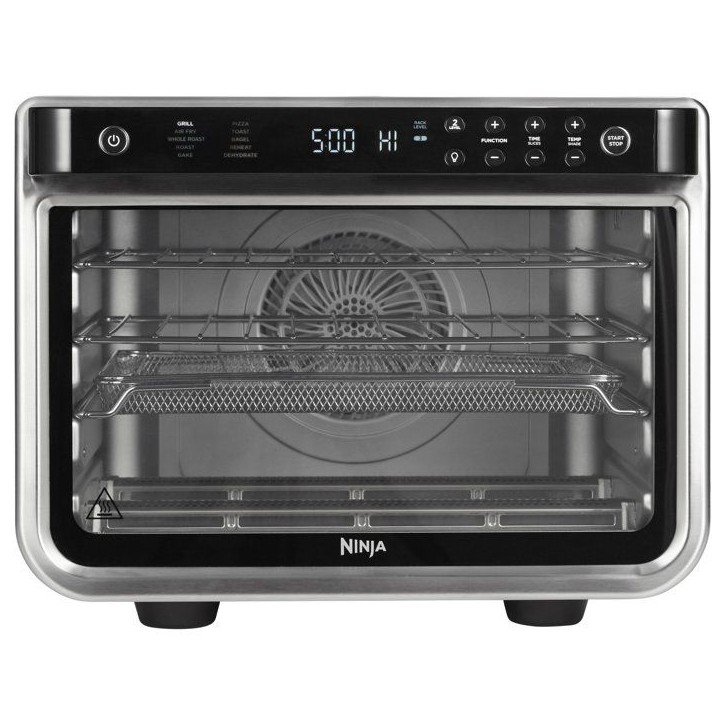 Mini four multifonction Ninja Foodi DT200EU – 10-en-1, 29 L, 2 niveaux – Air Fry, rôtissoire, pizza, déshydrateur Mini four multifonction Ninja Foodi DT200EU – 10-en-1, 29 L, 2 niveaux – Air Fry, rôtissoire, pizza, déshydrateur