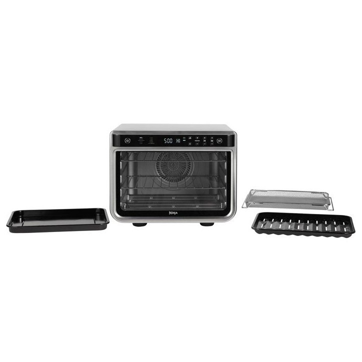 Mini four multifonction Ninja Foodi DT200EU – 10-en-1, 29 L, 2 niveaux – Air Fry, rôtissoire, pizza, déshydrateur Mini four multifonction Ninja Foodi DT200EU – 10-en-1, 29 L, 2 niveaux – Air Fry, rôtissoire, pizza, déshydrateur