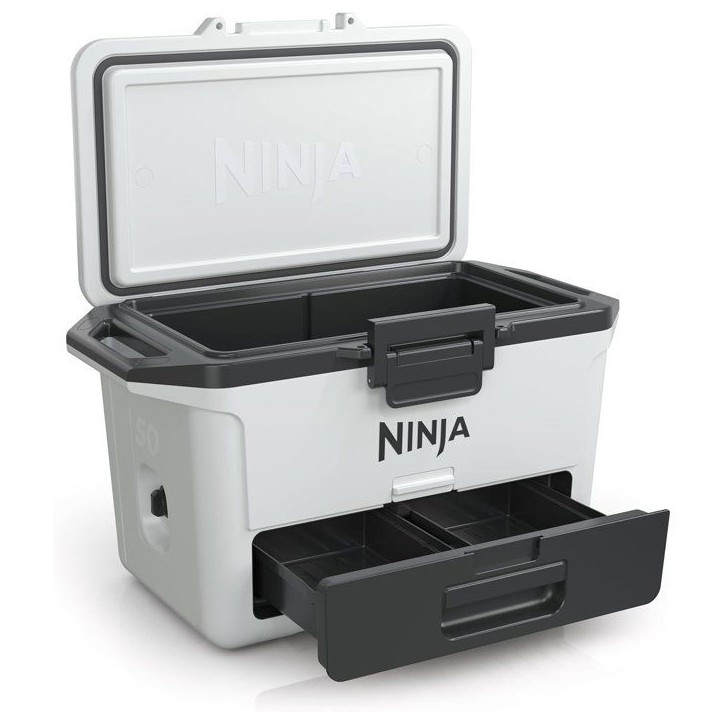 Glaciere roulante FB151EUWH FrostVault - NINJA - Rigide - 47L - Blanche Glaciere roulante FB151EUWH FrostVault - NINJA - Rigide - 47L - Blanche