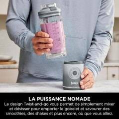 Blender portable NINJA Blast Max - BC251EUSL - bol 530 ml - autonomie