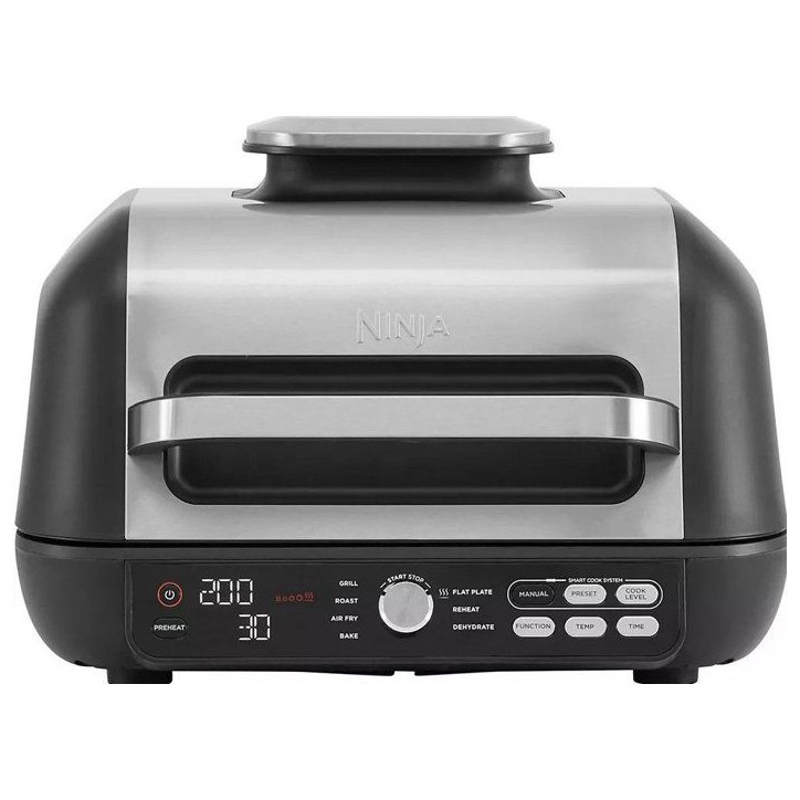 Grille-viande NINJA - Foodi Max Pro AG651EU - Capacité 3,8L - Argent / Noir - 2460W Grille-viande NINJA - Foodi Max Pro AG651EU - Capacité 3,8L - Argent / Noir - 2460W