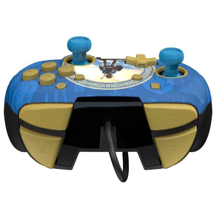 Manette de jeu - Nintendo - Zelda - Filaire - Série limitée - Bleu Manette de jeu - Nintendo - Zelda - Filaire - Série limitée - Bleu