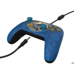 Manette de jeu - Nintendo - Zelda - Filaire - Série limitée - Bleu