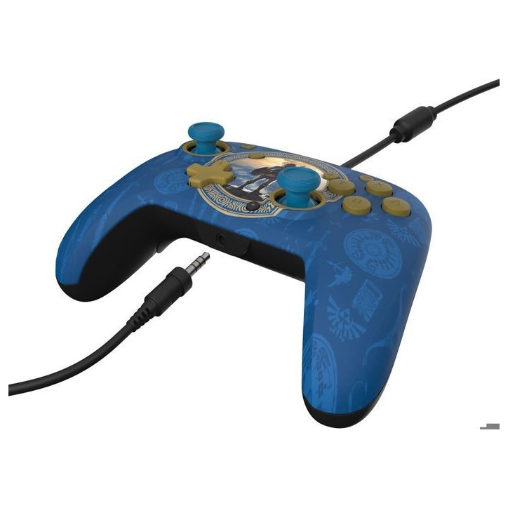 Manette de jeu - Nintendo - Zelda - Filaire - Série limitée - Bleu Manette de jeu - Nintendo - Zelda - Filaire - Série limitée - Bleu