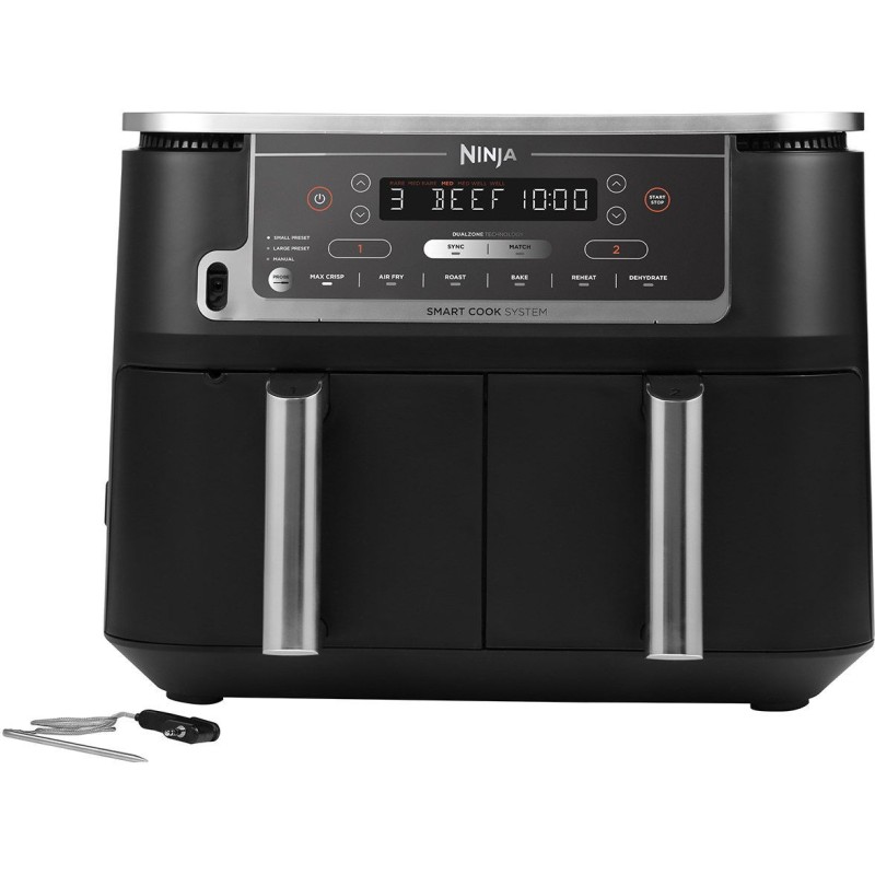 Friteuse sans huile - NINJA - Air Fryer AF451EU - Capacité 9,5 L - Do