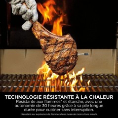 Thermosonde connectée NINJA - WP100EU - ProChef sans fil - Suivi Blue