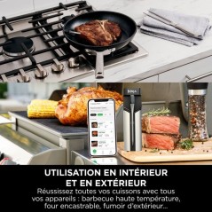 Thermosonde connectée NINJA - WP100EU - ProChef sans fil - Suivi Blue