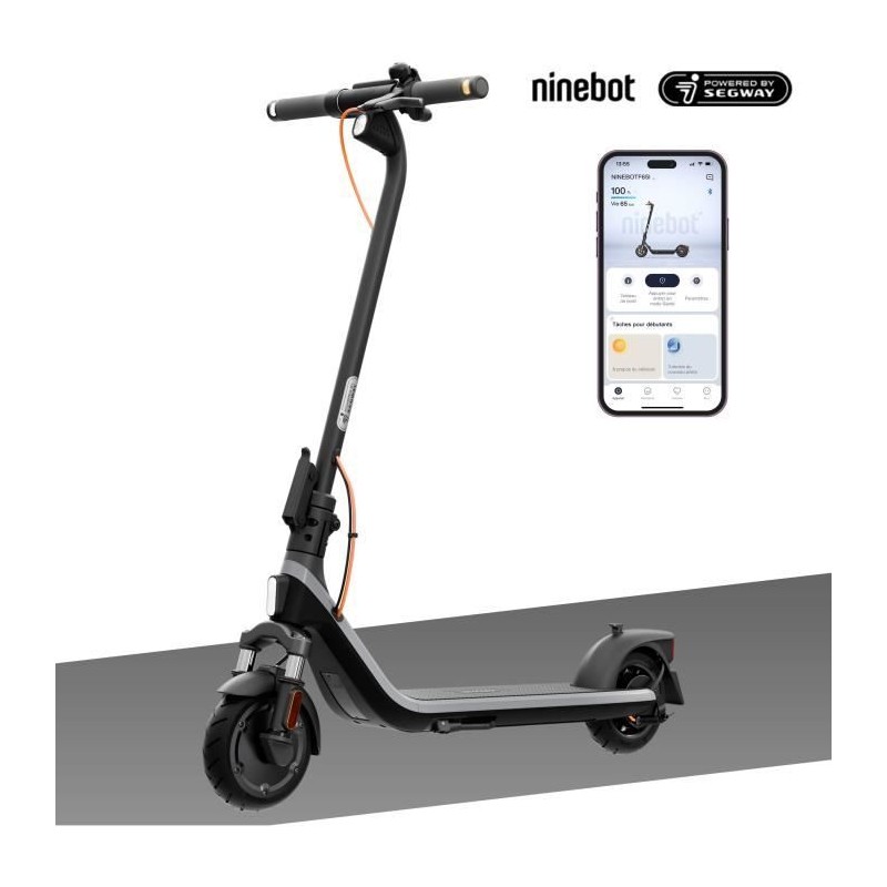 Trottinette électrique - SEGWAY - E2 plus II - 500 W - 8