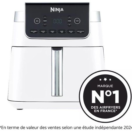 Friteuse sans huile NINJA - Foodi Max AF180EU - Capacité 6,2L - 2000W - Blanc