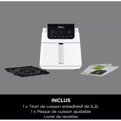 Friteuse sans huile NINJA - Foodi Max AF180EU - Capacité 6,2L - 2000W