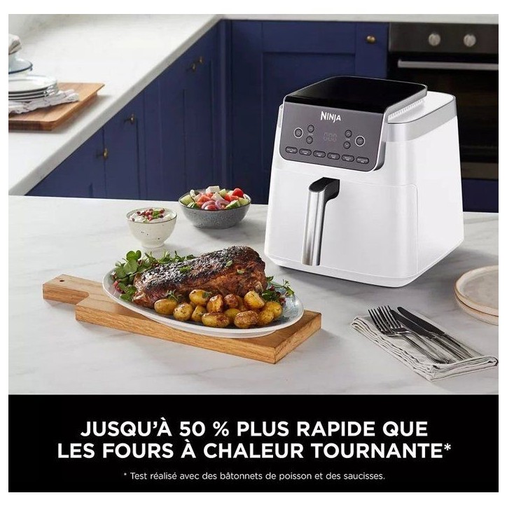 Friteuse sans huile NINJA - Foodi Max AF180EU - Capacité 6,2L - 2000W - Blanc Friteuse sans huile NINJA - Foodi Max AF180EU - Capacité 6,2L - 2000W - Blanc