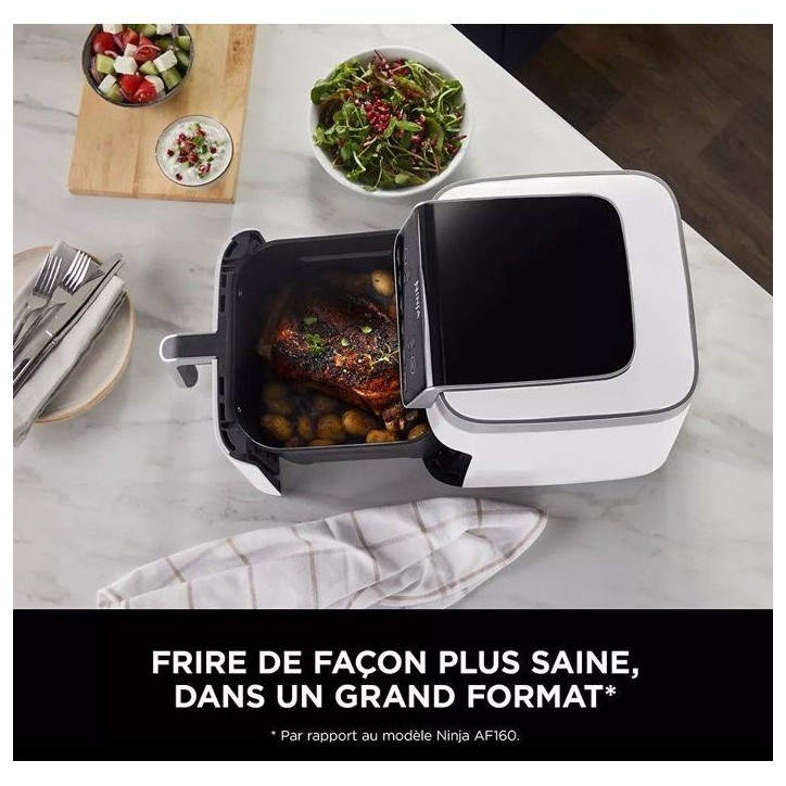 Friteuse sans huile NINJA - Foodi Max AF180EU - Capacité 6,2L - 2000W - Blanc Friteuse sans huile NINJA - Foodi Max AF180EU - Capacité 6,2L - 2000W - Blanc