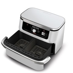 Friteuse sans huile NINJA - Foodi Flex AF500EUWH - Capacité 10,4L - 7 programmes de cuisson - Blanc - 2470W