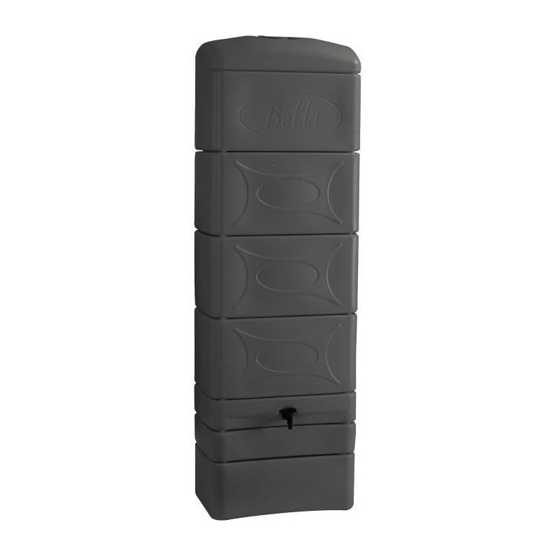 Récupératerur d'eau Déco - BELLI - 300 L - Anthracite