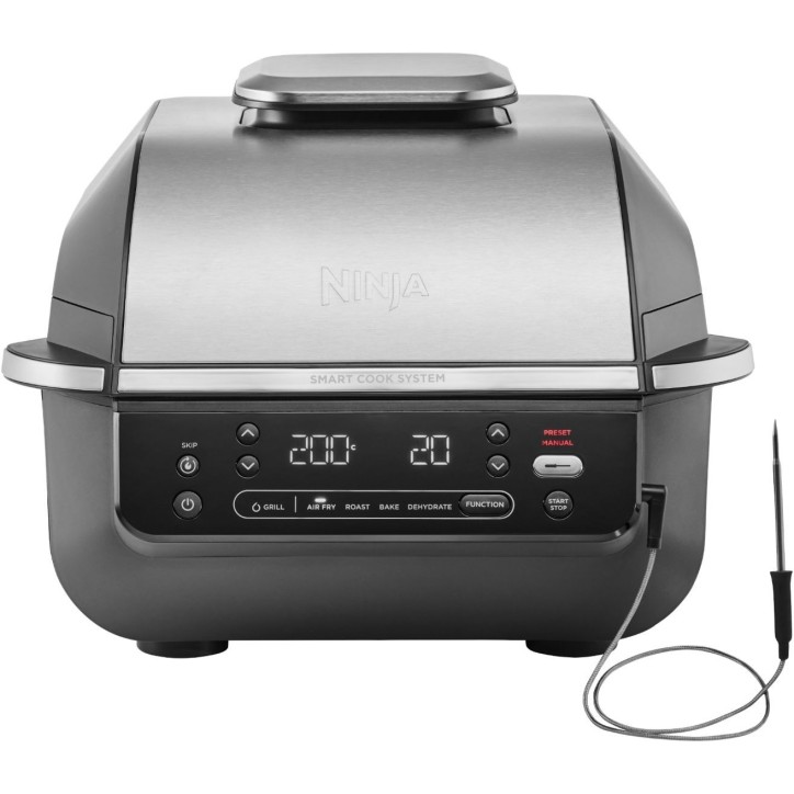 Grill NINJA - EG351EU - Capacité 5,7L - 5 programmes de cuisson - Thermosonde - 1760W Grill NINJA - EG351EU - Capacité 5,7L - 5 programmes de cuisson - Thermosonde - 1760W