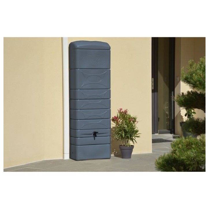 Récupératerur d'eau Déco - BELLI - 300 L - Anthracite Récupératerur d'eau Déco - BELLI - 300 L - Anthracite