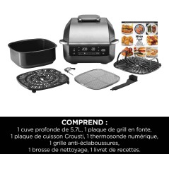 Grill NINJA - EG351EU - Capacité 5,7L - 5 programmes de cuisson - The