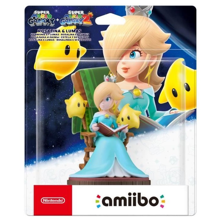 Figurine Amiibo - Harmonie & Luma • Collection Super Mario Figurine Amiibo - Harmonie & Luma • Collection Super Mario