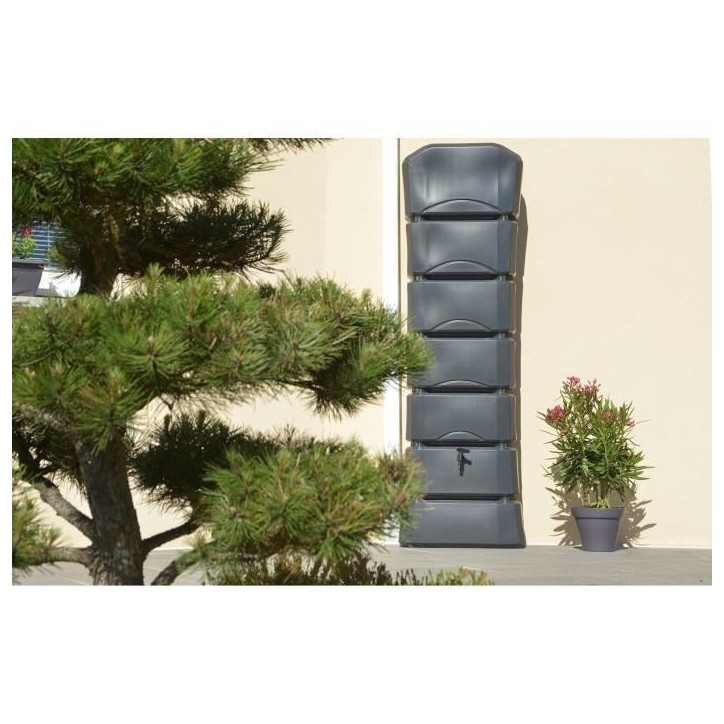 Récupérateur d'eau Latitude BELLI - 300 L - Anthracite Récupérateur d'eau Latitude BELLI - 300 L - Anthracite