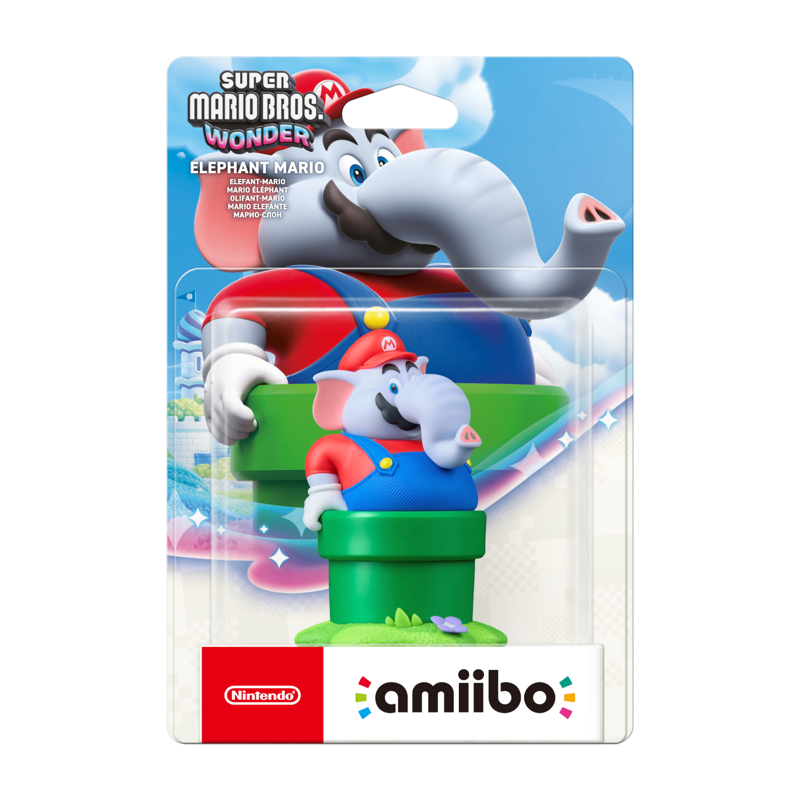 Figurine Amiibo - Mario Éléphant • Collection Super Mario