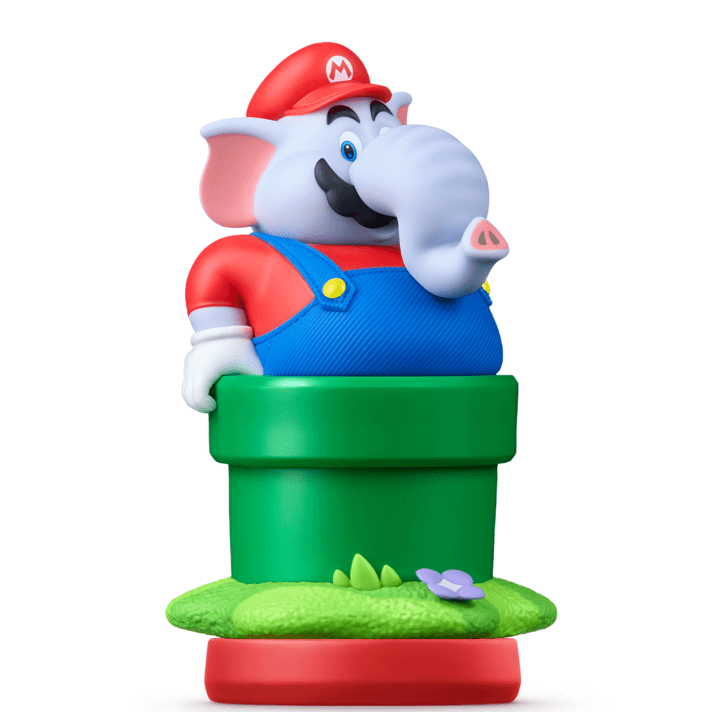 Figurine Amiibo - Mario Éléphant • Collection Super Mario Figurine Amiibo - Mario Éléphant • Collection Super Mario