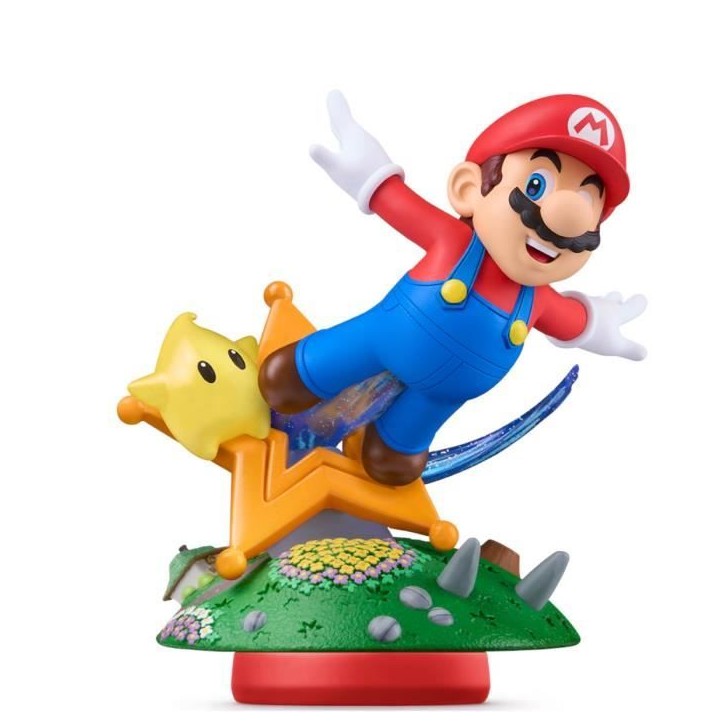 Figurine Amiibo - Mario & Luma • Collection Super Mario Figurine Amiibo - Mario & Luma • Collection Super Mario