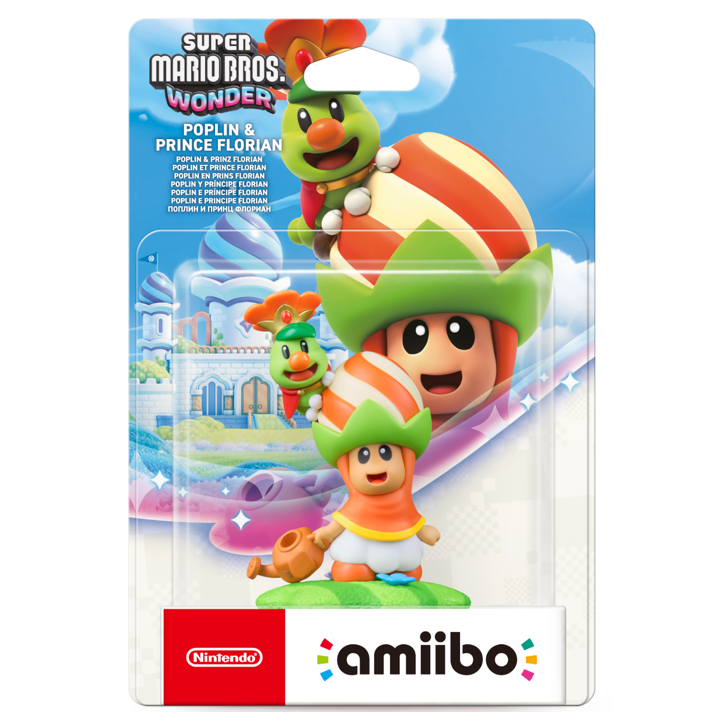 Figurine Amiibo - Poplin & Prince Florian • Collection Super Mario Figurine Amiibo - Poplin & Prince Florian • Collection Super Mario
