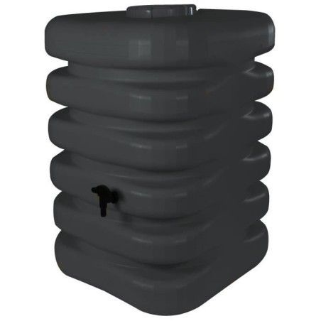 Récupérateur d'eau - BELLI - Cubique - 350 litres - Anthracite