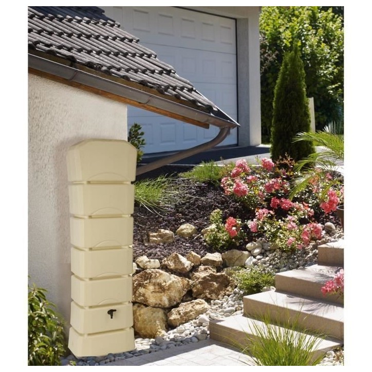 Récupérateur d'eau Latitude - BELLI - 300 L - Beige