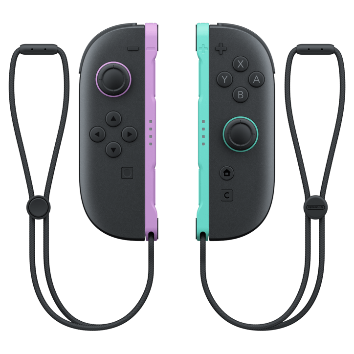 Paire de manettes Joy-Con 2 Violet Clair & Vert Clair pour Nintendo Switch 2 Paire de manettes Joy-Con 2 Violet Clair & Vert Clair pour Nintendo Switch 2