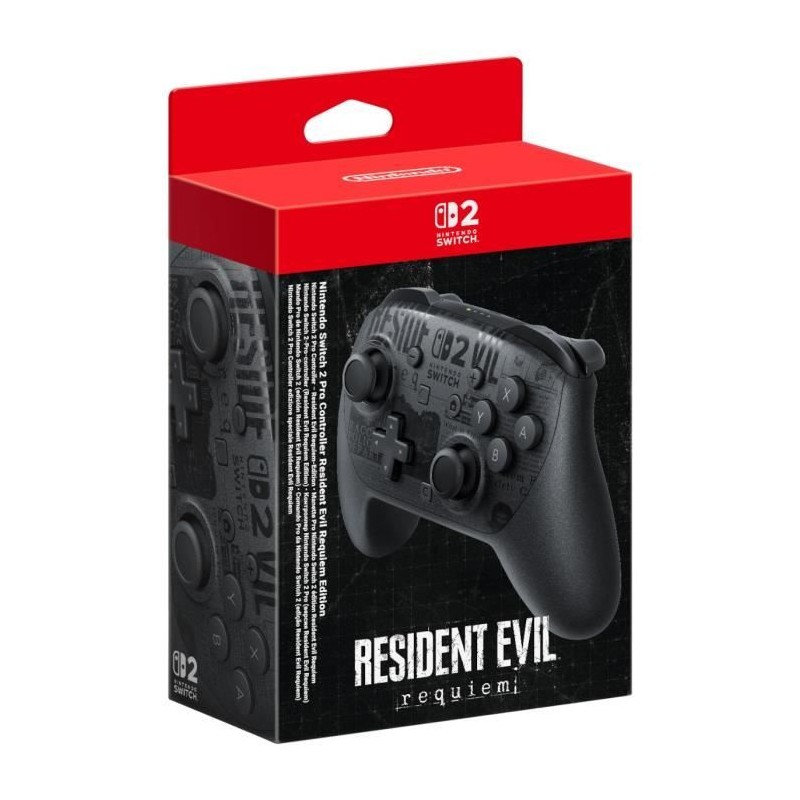Manette Switch Pro 2 pour Nintendo Switch 2 • Édition Resident Evil